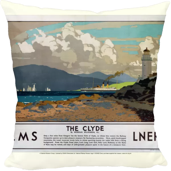 The Clyde, LMS  /  LNER poster, 1923-1947