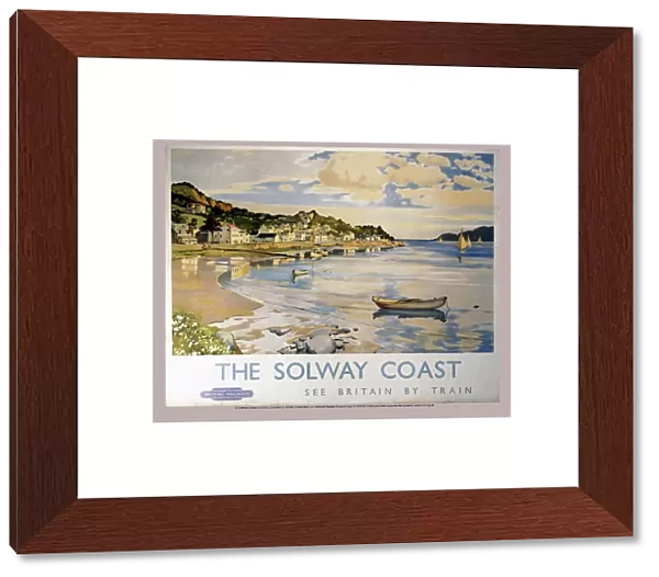 The Solway Coast - Kippford, BR (ScR) poster, 1948-1965