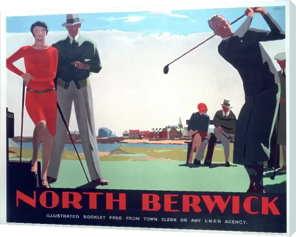 North Berwick, LNER poster, 1923-1947