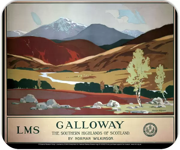 Galloway, LMS poster, 1927