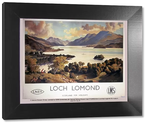 Loch Lomond, LNER and LMS poster, c 1940s