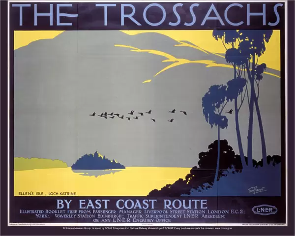 The Trossachs, LNER poster, 1923-1947