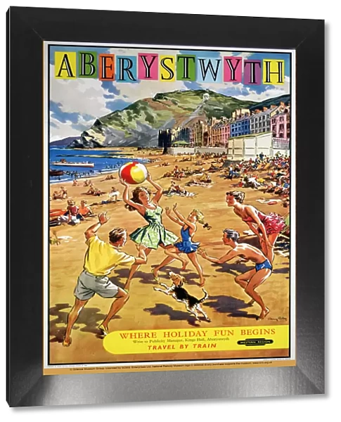 Aberystwyth, BR (WR) poster, 1960