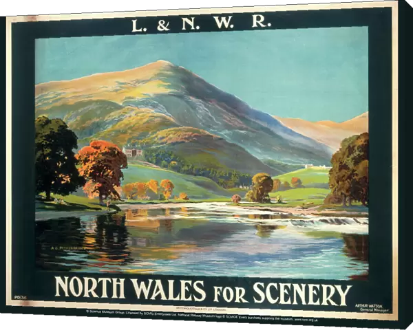 North Wales for Scenery, LNWR poster, early 20th century