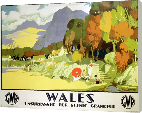 Wales - Unsurpassed for Scenic Grandeur, GWR poster, c 1930s