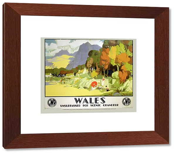 Wales - Unsurpassed for Scenic Grandeur, GWR poster, c 1930s