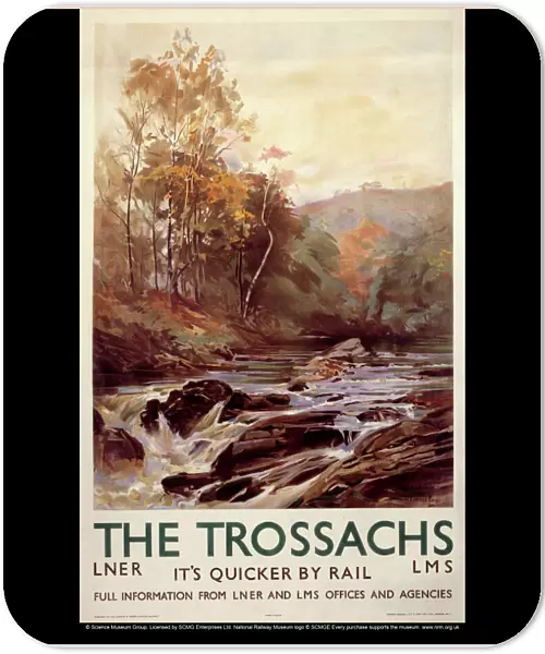 The Trossachs, LNER  /  LMS poster, 1923-1947