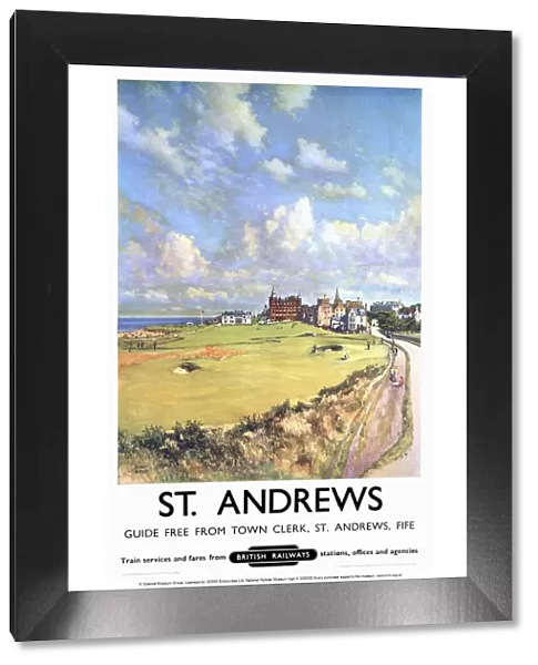 St Andrews, BR poster, 1957
