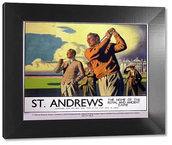 St Andrews, LNER poster, 1933