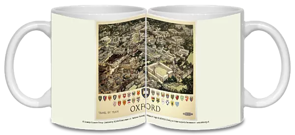 Oxford, BR (WR) poster, c 1950s