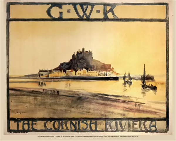 The Cornish Riviera, GWR poster, c 1925