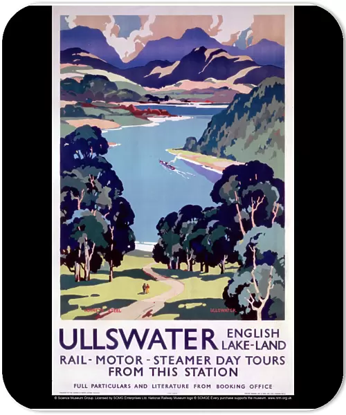 Ullswater, LNER poster, 1923-1947