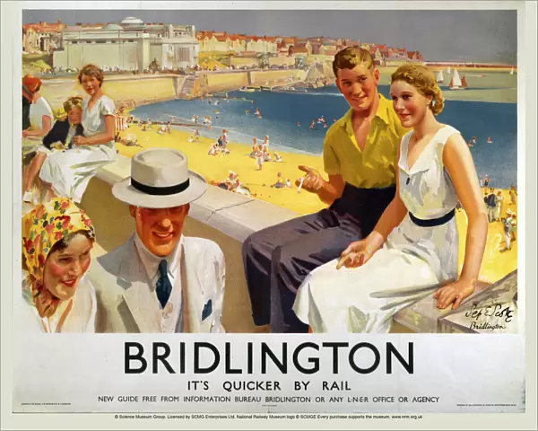 Bridlington, LNER poster, 1938