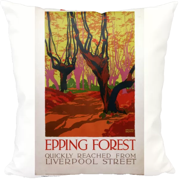 Epping Forest, LNER poster, 1923-1947
