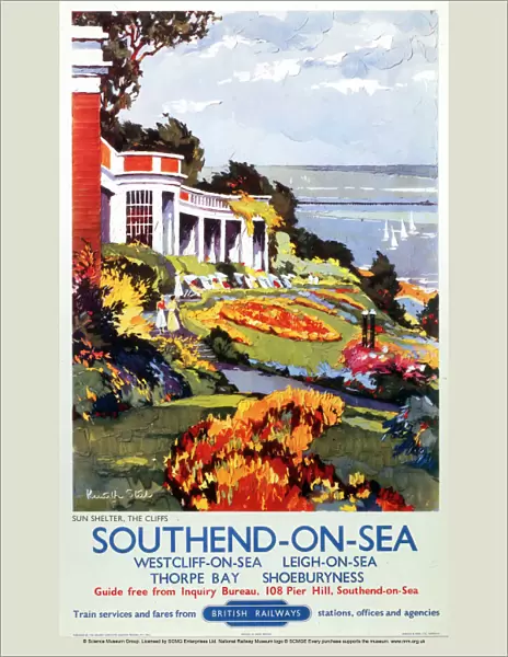 Southend-On-Sea, BR poster, 1960