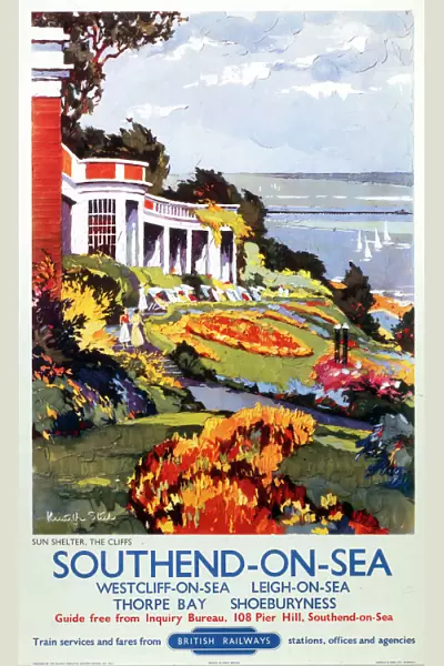 Southend-On-Sea, BR poster, 1960