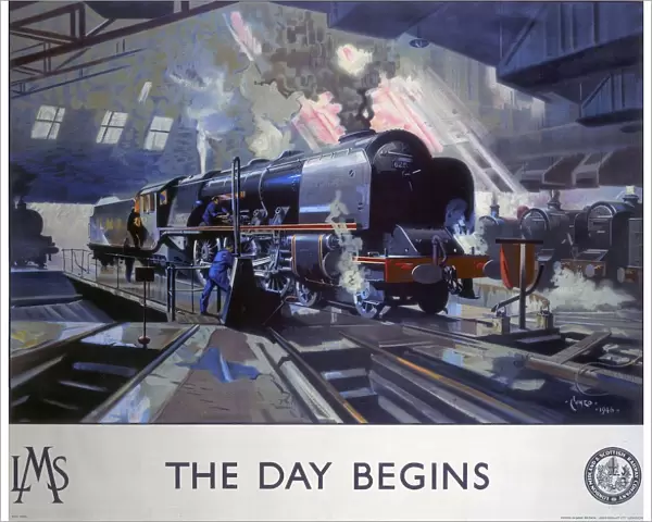 The Day Begins, LMS poster, 1946