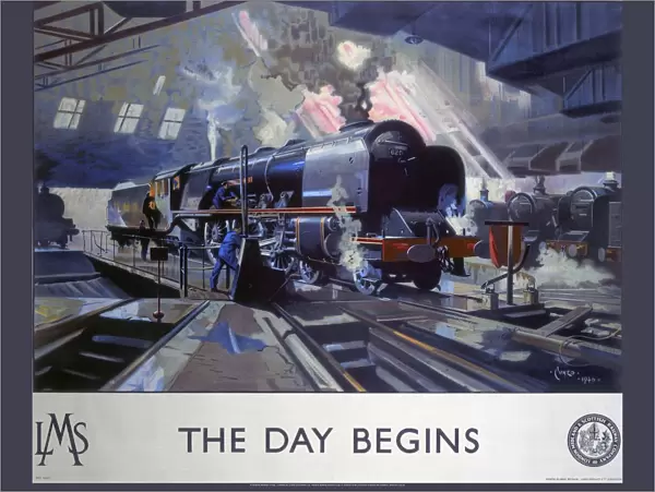 The Day Begins, LMS poster, 1946