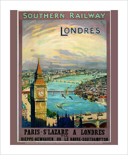 Londres, (London), SR poster, 1923-1947