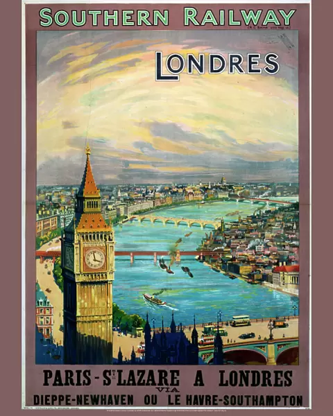 Londres, (London), SR poster, 1923-1947