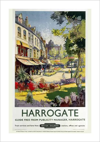 Harrogate, BR poster, 1957