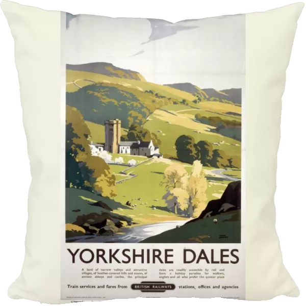 Yorkshire Dales, BR (NER) poster, 1953