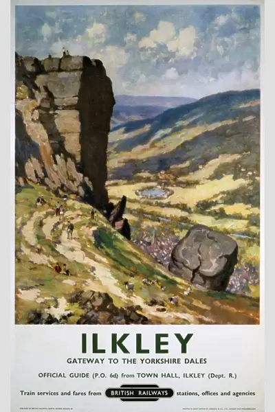 Ilkley, BR poster, 1960