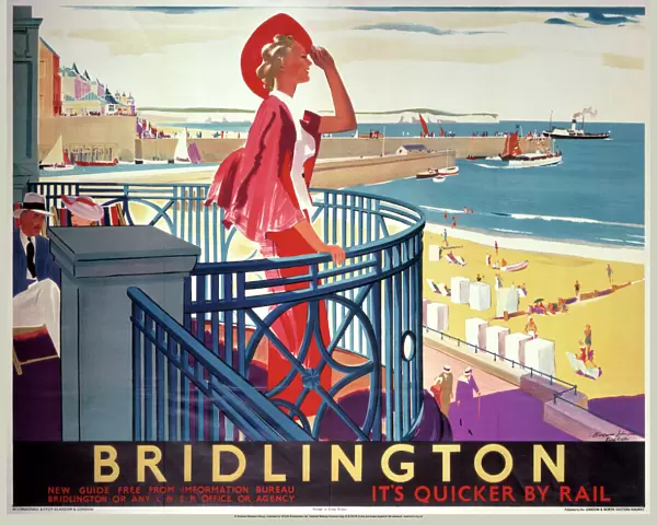 Bridlington, LNER poster, c 1930s