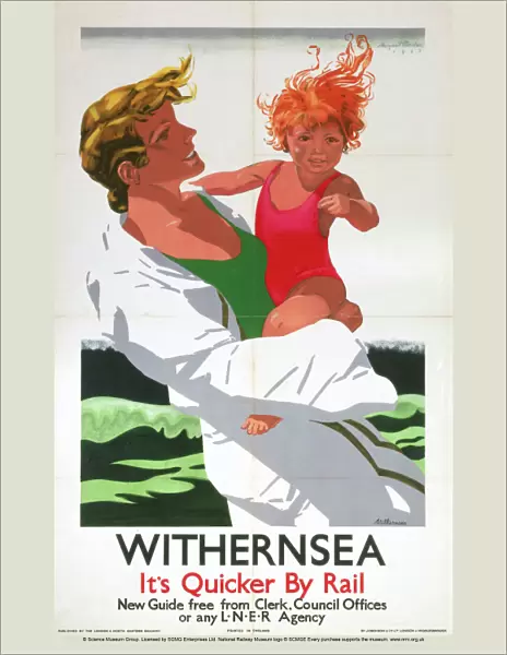 Withernsea, LNER poster, 1933