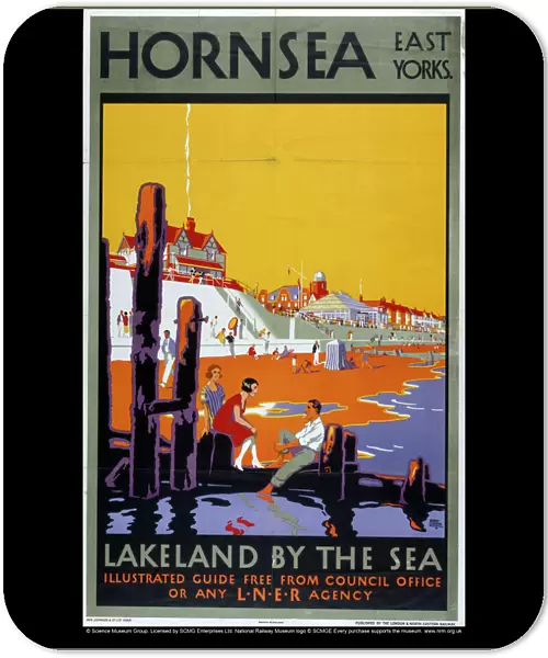 Hornsea, LNER poster, 1923-1947