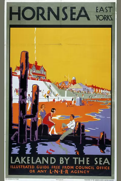 Hornsea, LNER poster, 1923-1947
