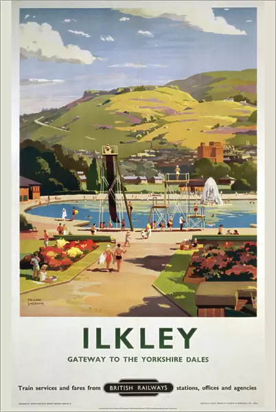 Ilkley, BR poster, 1957