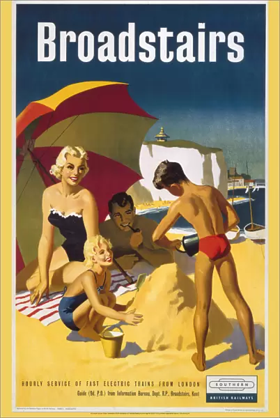 Broadstairs, BR poster, 1959