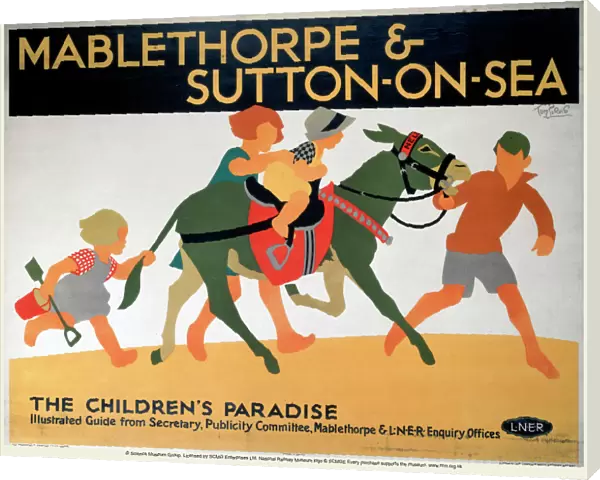 Mablethorpe & Sutton-on-Sea, LNER poster, 1923-1947