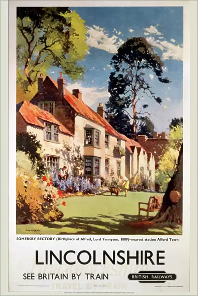 Lincolnshire, BR(ER) poster, 1948-1965