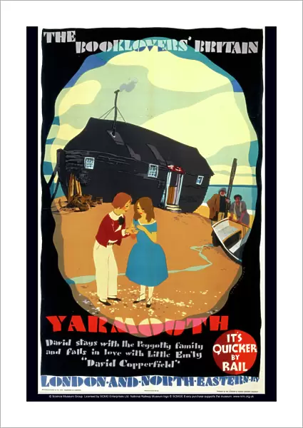 The Booklovers Britain: Yarmouth, LNER poster, 1933