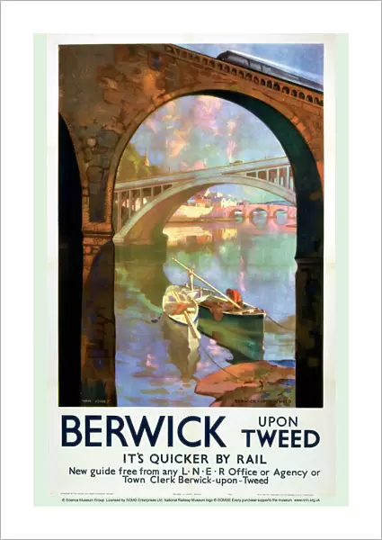 Berwick-upon-Tweed, LNER poster, 1941