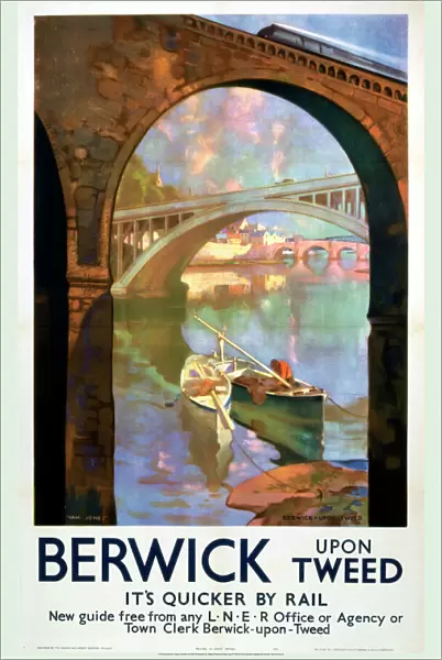 Berwick-upon-Tweed, LNER poster, 1941