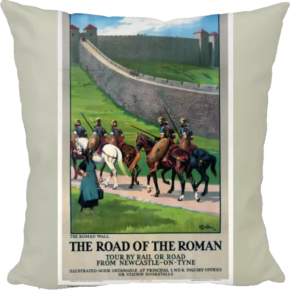 The Road of the Roman, LNER poster, 1923-1947