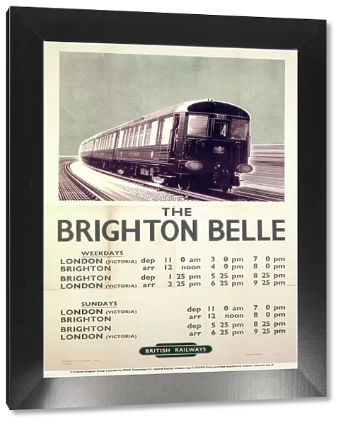 The Brighton Belle, BR poster, 1953