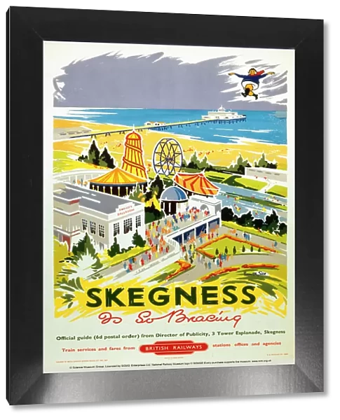 Skegness is So Bracing, BR (ER) poster, 1956