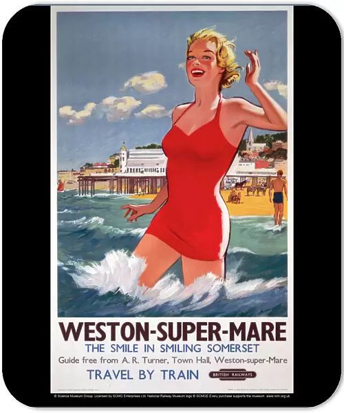 Weston-super-Mare, BR poster, 1948-1965