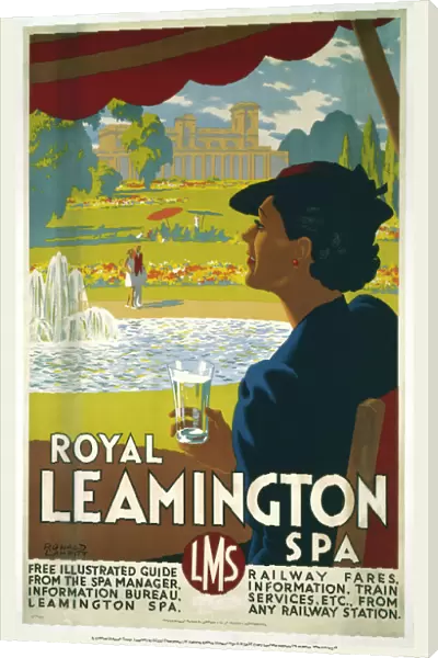1985-8810. Poster, LMS, Royal Leamington Spa