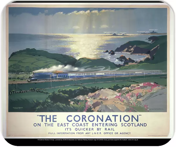 The Coronation, LNER poster, 1938