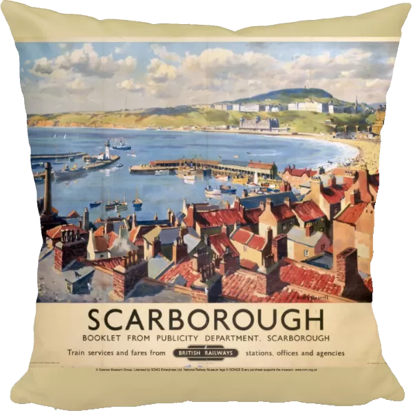 Scarborough, BR poster, 1950