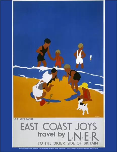 East Coast Joys No 3 LNER poster, 1932