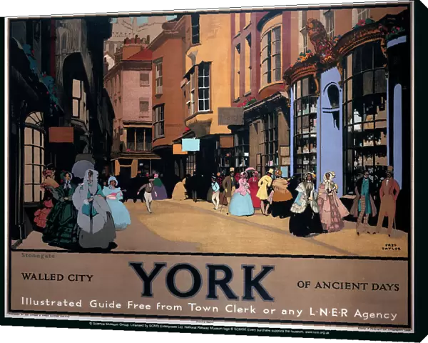 York - Walled City of Ancient Days, LNER poster, 1930
