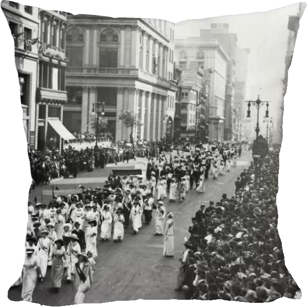 Suffragette Parade through New York City, 3rd May 1913