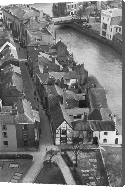 Boston, Lincolnshire from the Stump, circa 1930