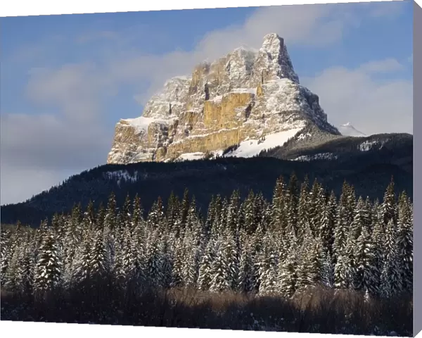Castle Mountain, Banff National Park, Alberta, Canada